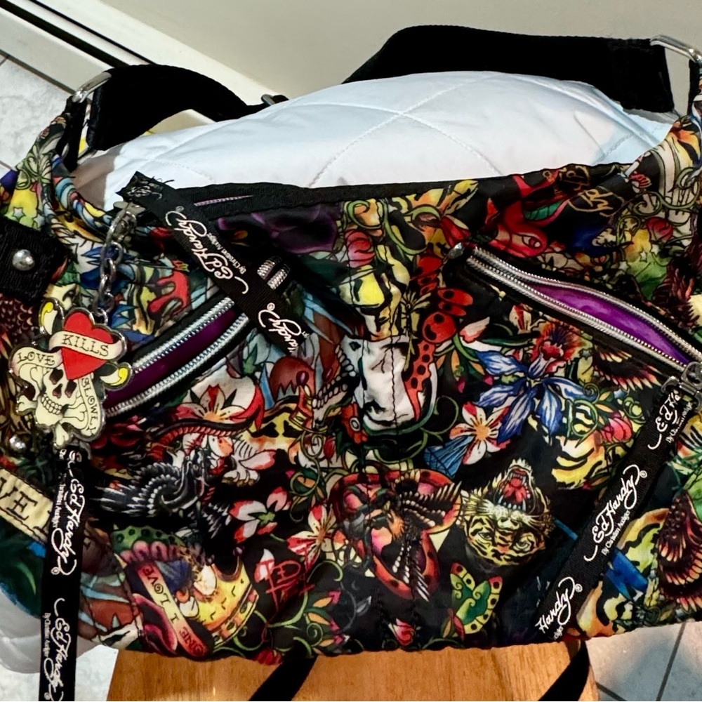 Ed hardy shoulder bag